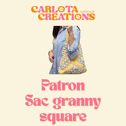 Patron Sac Granny Square